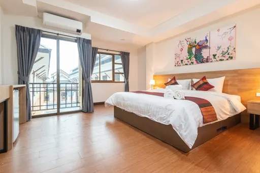 ห้องดีลักซ์ เตียงใหญ่ — Peacock De Pai Hotel